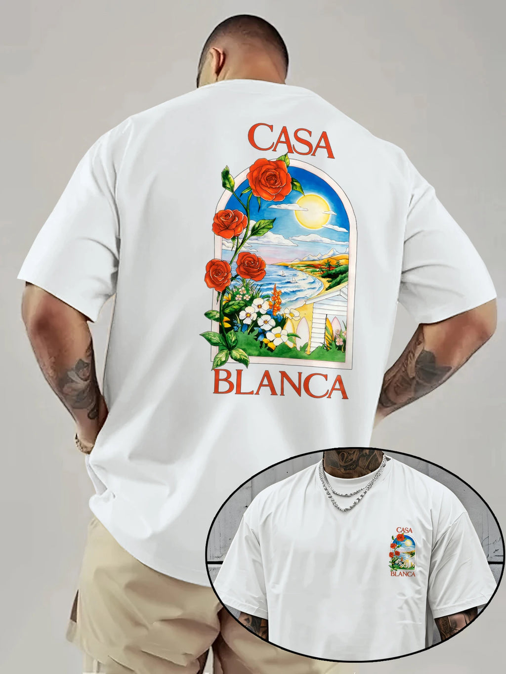 T-SHIRT CASA FLOWERS