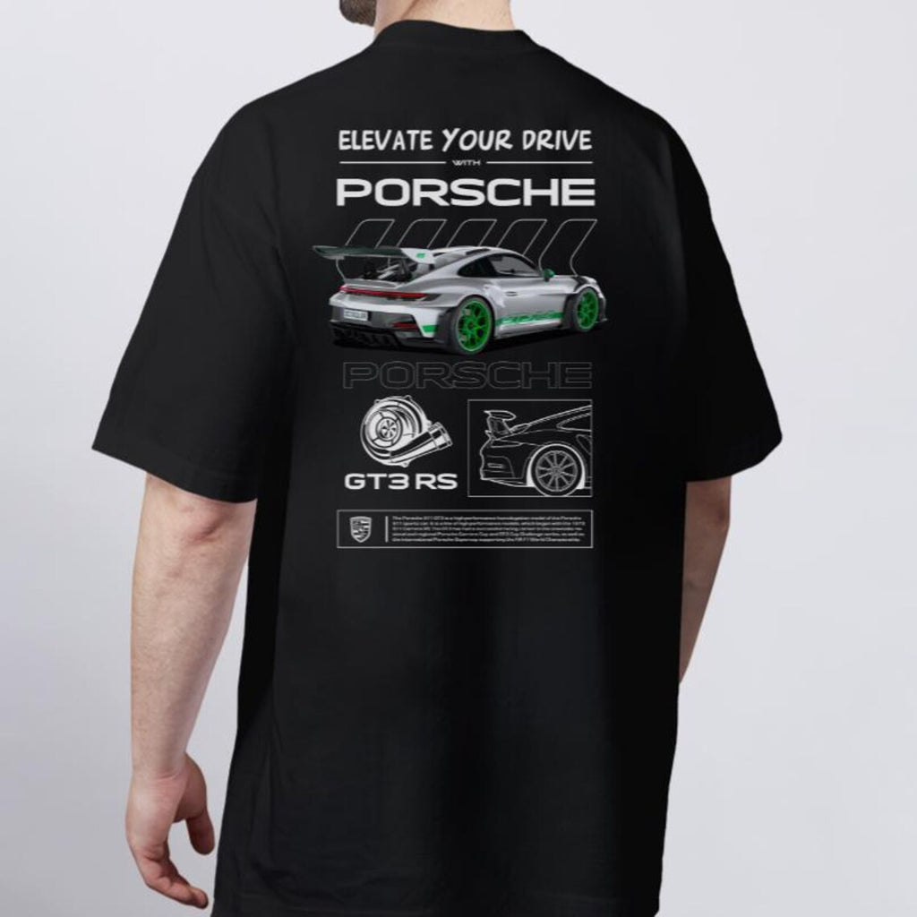 T-shirt Porsche GT3 RS – Voiture de sport