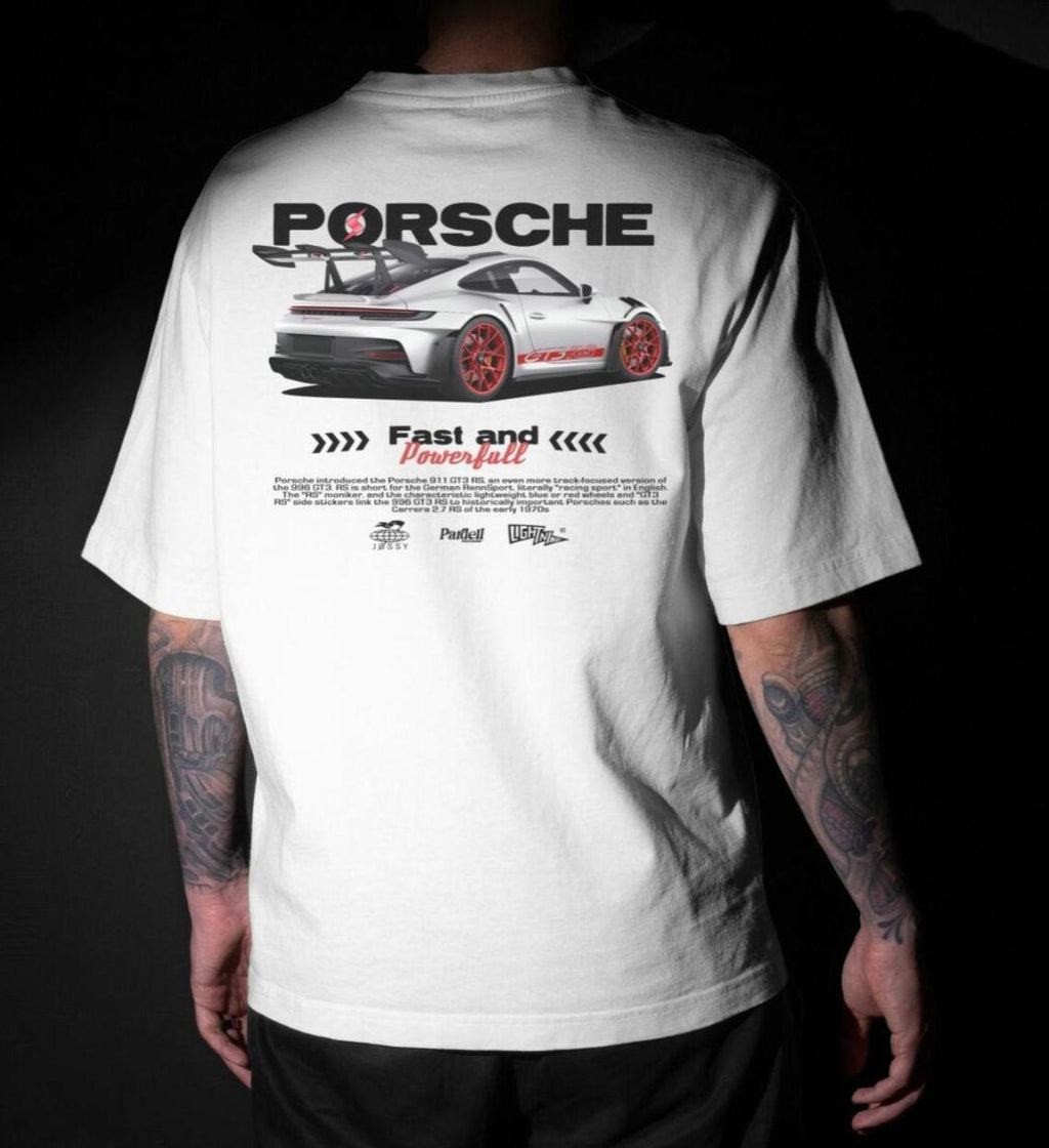 T-SHIRT Porsche – Fast and Powerful Edition
